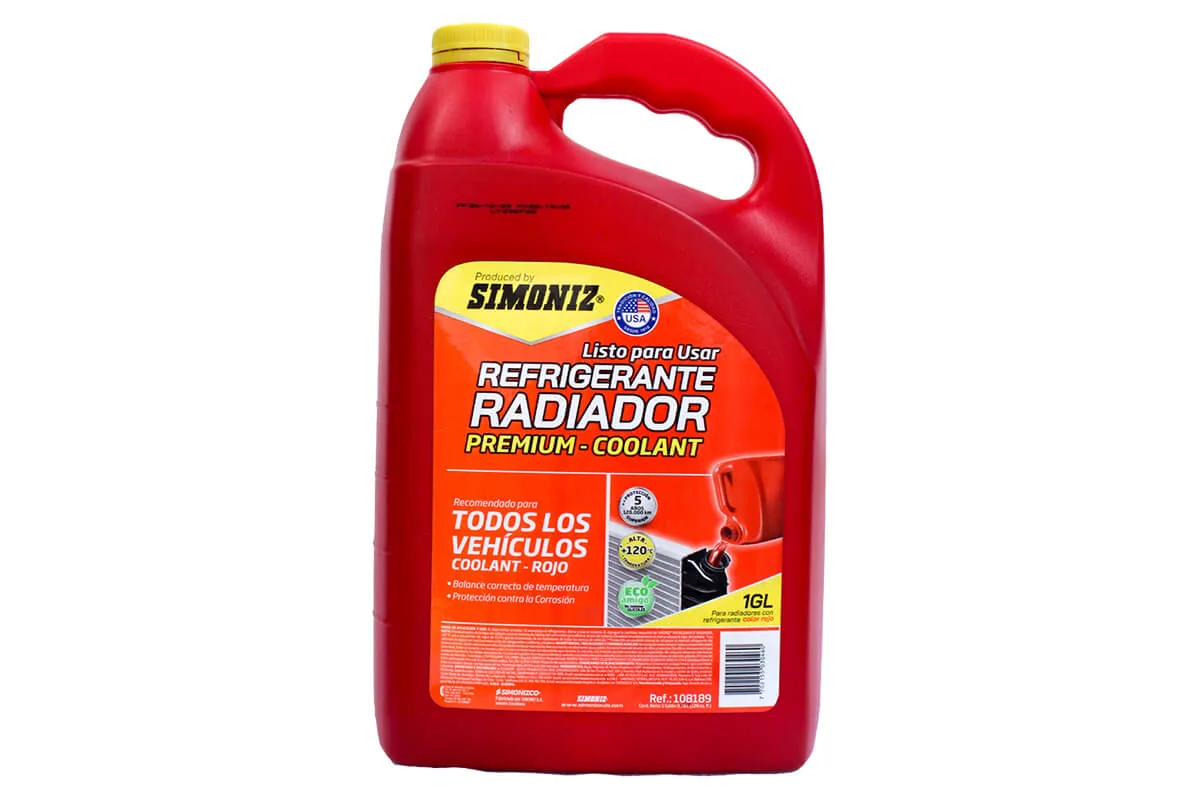 Refrigerante Simoniz Rojo