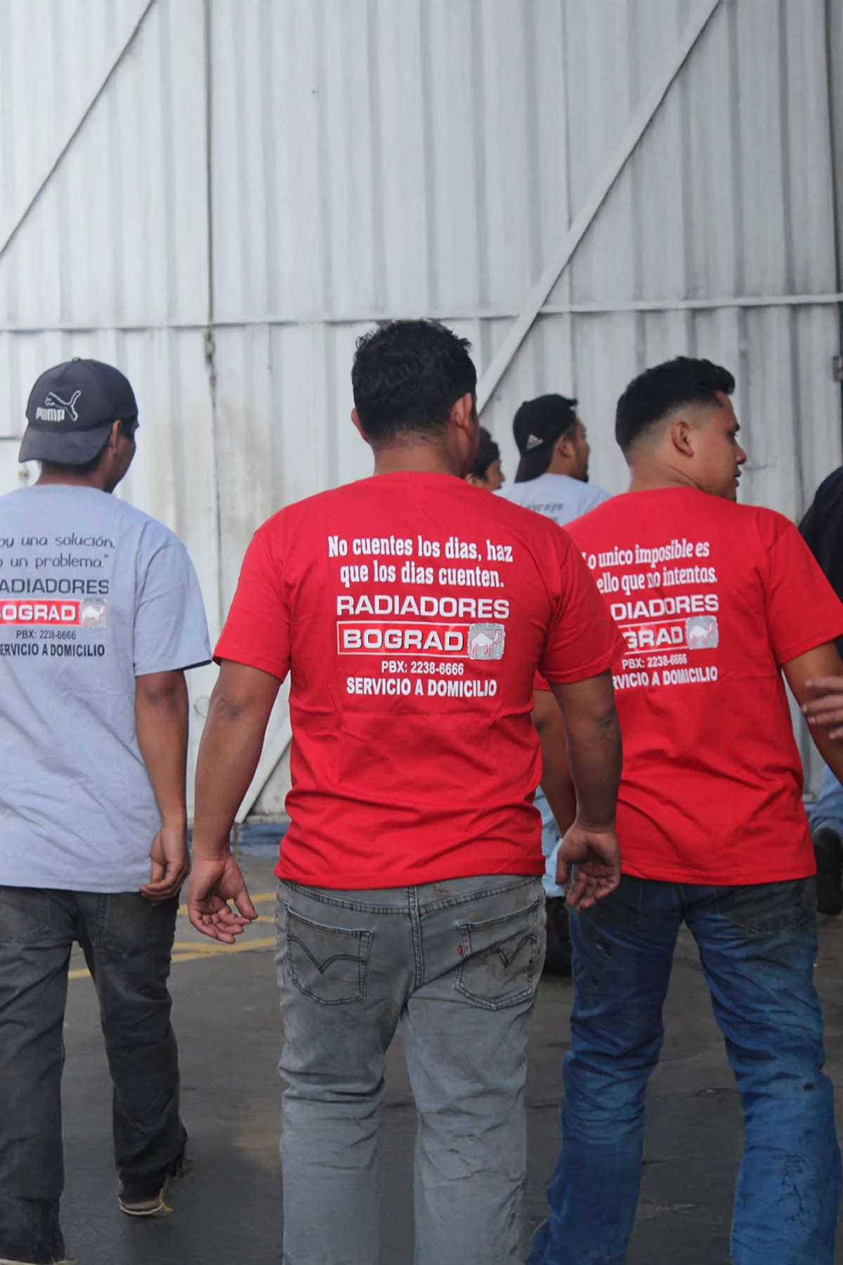 Equipo de trabajo de Radiadores Bograd